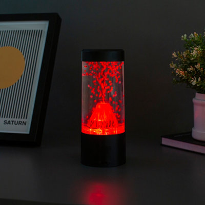 Round Mini Volcano Lamp Night Light - 3