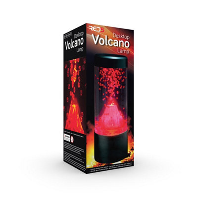 Round Mini Volcano Lamp Night Light - 4