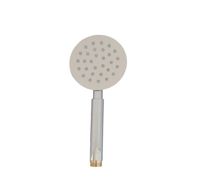 Round Modern Handset For Shower Handset For Bath Mixer Tap Shower Chrome Finish