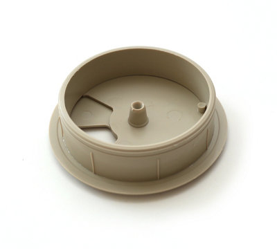 Round Plastic Grommet For Desk 60mm Elm