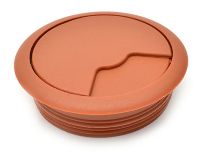 Round Plastic Grommet For Desk Table Cable Tidy Wire Cover 60 mm Pear Price Comparisons | Compare The Build