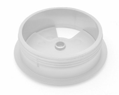 Round Plastic Grommet For Desk Table Cable Tidy Wire Cover 80 mm White