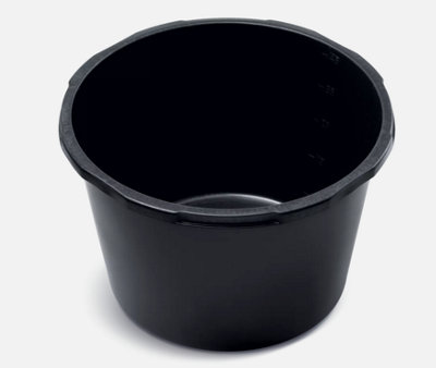 Round Sump Bucket Pond Pebble Pool Polypropylene Tub Garden Water Feature 65L-Medium