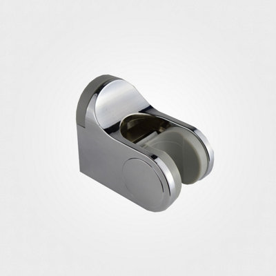 Round Thermostatic Wall Dual Control Shower Mixer with Handset and Bracket - 7