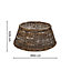 Round Tree Skirt Wicker - L60 x W60 x H26 cm - Natural