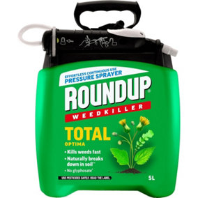 Round up Weed Killer Total Optima Pump Spray, 5 Litre