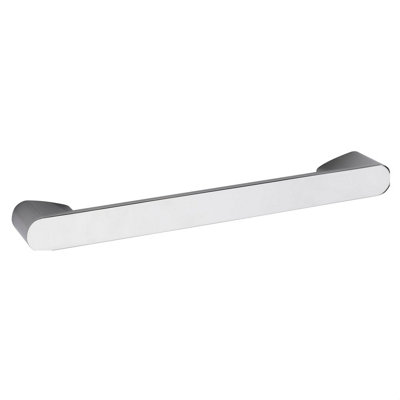 Rounded D Shape Handle, 215mm (160mm Centres) - Chrome