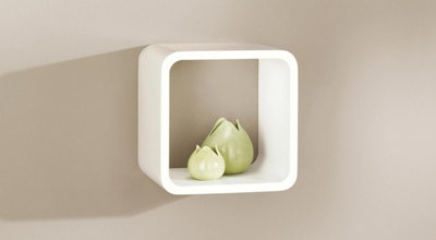 Rounded Radiator Shelf, Satin White, 120x15x1.8cm