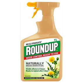 Roundup Natural Weed Control Ready To Use 1L
