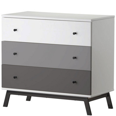 Rowan Valley 3 DRW Dresser Grey