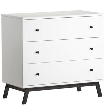 Rowan Valley 3 DRW Dresser White/Black