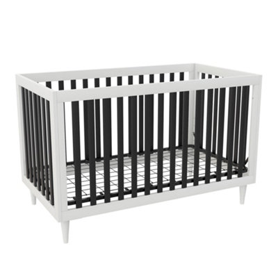 Rowan Valley Convertible Cotbed White/Black