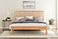 Rowley King Size 5ft Smoked Oak Solid Oak Bed Frame