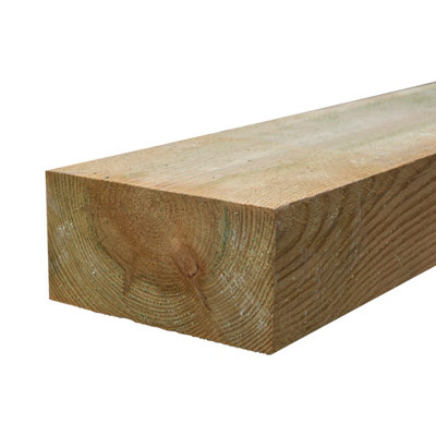 Rowlinson 1.8m Timber Sleepers - 2 Pack