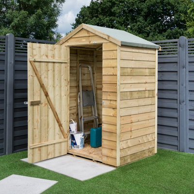 Rowlinson 4X3 Overlap Timber Shed