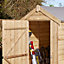 Rowlinson 4x4 Shiplap Apex Shed Single Door