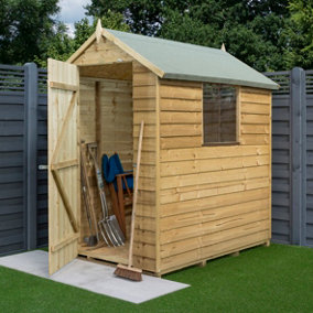Rowlinson 6X4 Overlap Timber Shed
