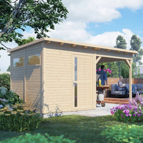 Rowlinson Bertilo Pentus 2 House Office Garden Studio Wooden Porch Extension