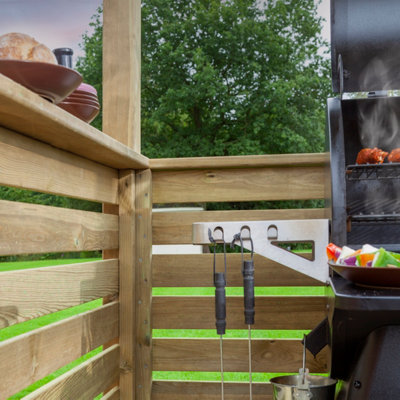 Bbq shelter b&q sale