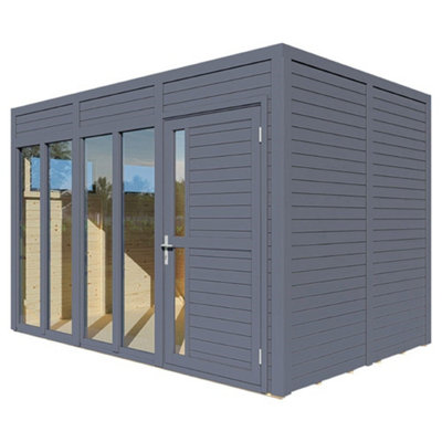 Rowlinson Cubus 3 Office - Anthracite - 4