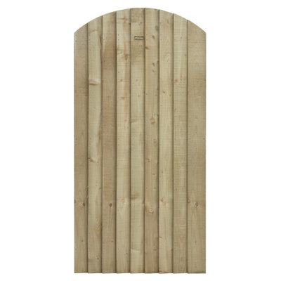 Rowlinson Featheredge Arch Top Wooden Gate