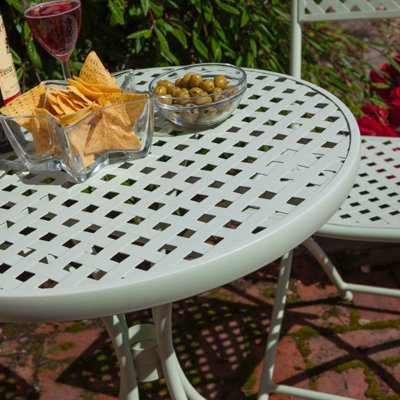 Havana lattice outlet bistro set