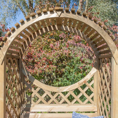Rowlinson Keswick Timber Arbour