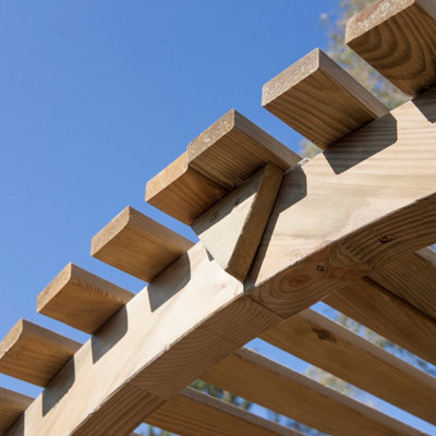 Rowlinson Keswick Timber Arbour - 6
