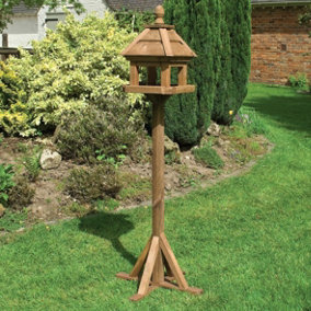 Rowlinson Lechlade Timber Bird Table