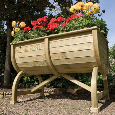 Rowlinson Marberry Barell Planter