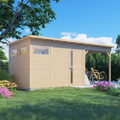 Rowlinson Pentus 3 House with Extension - Natural
