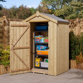 Rowlinson Premium Heritage 4x3 Shed Pressure Treated