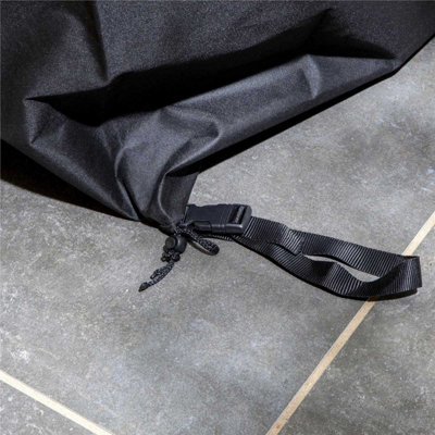 Rowlinson Rectangular Garden Furniture Set Cover Black 1.25m x 0.85m x 0.8m - 3
