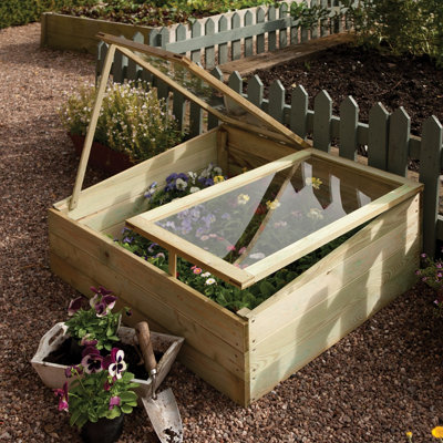 Rowlinson Timber Coldframe Natural