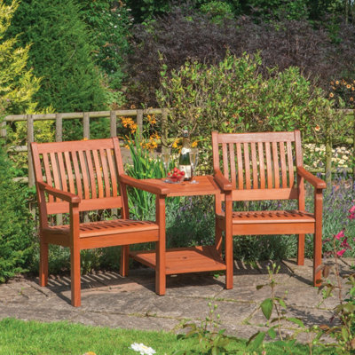 Rowlinson Willington Hardwood Companion Seat