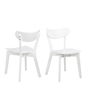 Roxby Dining Chair Set of 2 in White