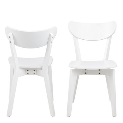 Roxby Dining Chair Set of 2 in White