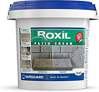 Roxil Patio Cream - 10 Year Weatherproofing, High-Strength Paving and Patio Seal (5 Litre)