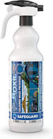 Roxil Wood Stain Preserver 1 Litre Spray -  5 Year Protection Indoor & Outdoor (Cobalt Blue)