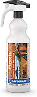 Roxil Wood Stain Preserver 1 Litre Spray -  5 Year Protection Indoor & Outdoor (Red Cedar)