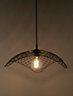 ROXY -CGC Black Wire Lampshade Easy Fit Pendant Shade