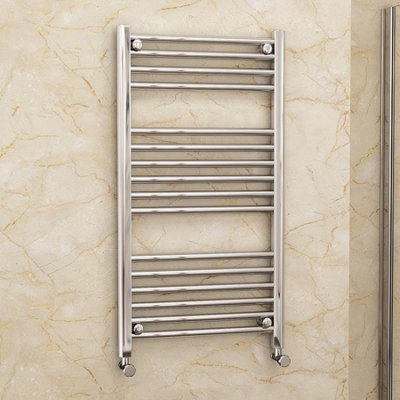 Royal Bathrooms Arno Heated Towel Rail 1000 x 600mm Straight Ladder - Chrome