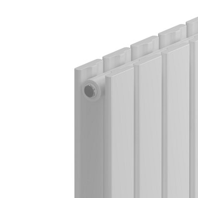 Royal Bathrooms Fluxx Double Flat Panel Vertical Designer Radiator ...