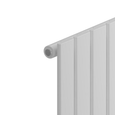 Royal Bathrooms Fluxx Single Flat Panel Vertical Designer Radiator ...