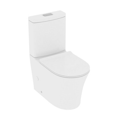 Royal Bathrooms Infinity Close Coupled Rimless Toilet and Slim Soft ...