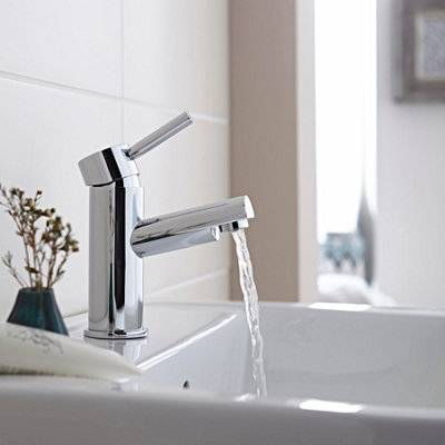Royal Bathrooms Plan Mono Basin Mixer Tap contemporary Design With Push ...