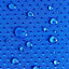 Royal Blue Diamond Polyester Shower Curtain 180x200cm