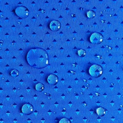 Royal Blue Diamond Polyester Shower Curtain 240x180cm