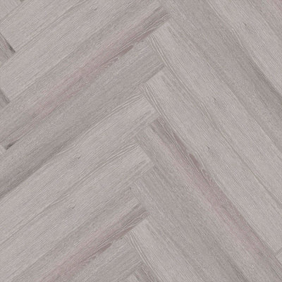 Royal Click Pro Herringbone - Weathered Grey Oak LVT Luxury Vinyl Flooring 1.93m²/pack