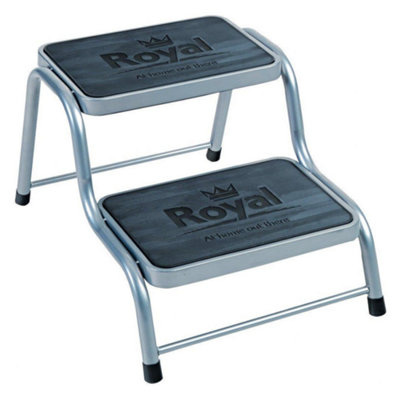 Royal Deluxe Double Steel Step for Caravans and Motorhomes